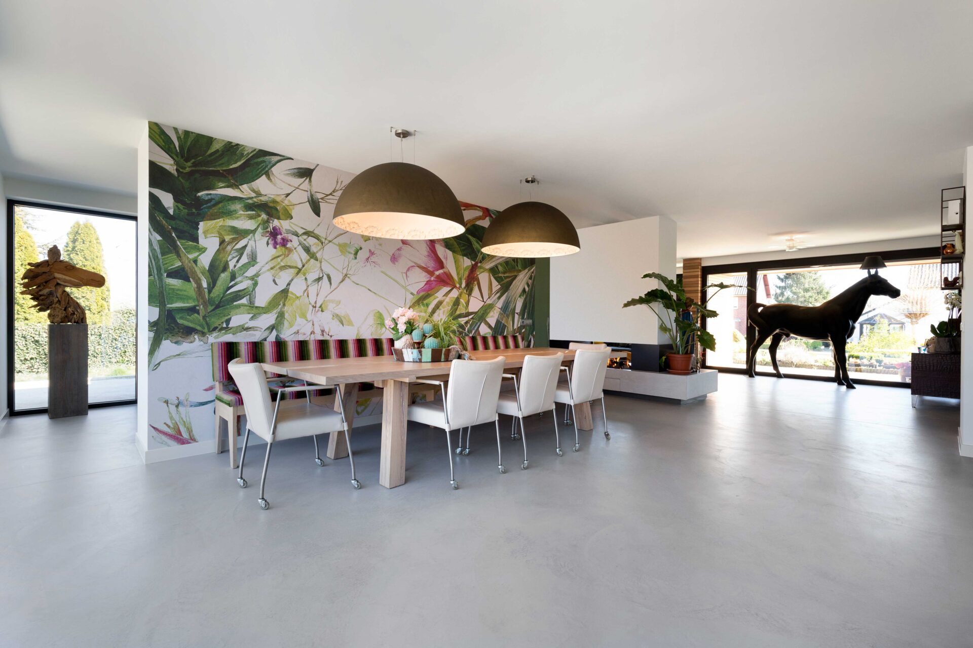 Unica premium Leefbeton woonkamer